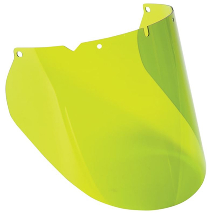 V-Gard Polycarbonate Visor, 10115847, Light Green, 18" x 9-1/4"