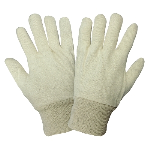 Cotton/Polyester Canvas Gloves, C80, Natural