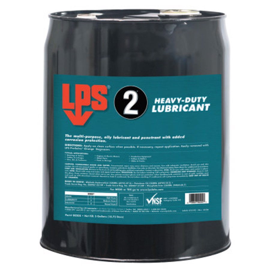 2 Industrial-Strength Lubricants, 5 gal, Pail