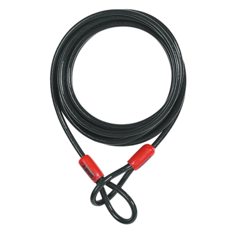 10/500 Cobra Steel Cable, 12713, Black, 3/8" x 16'