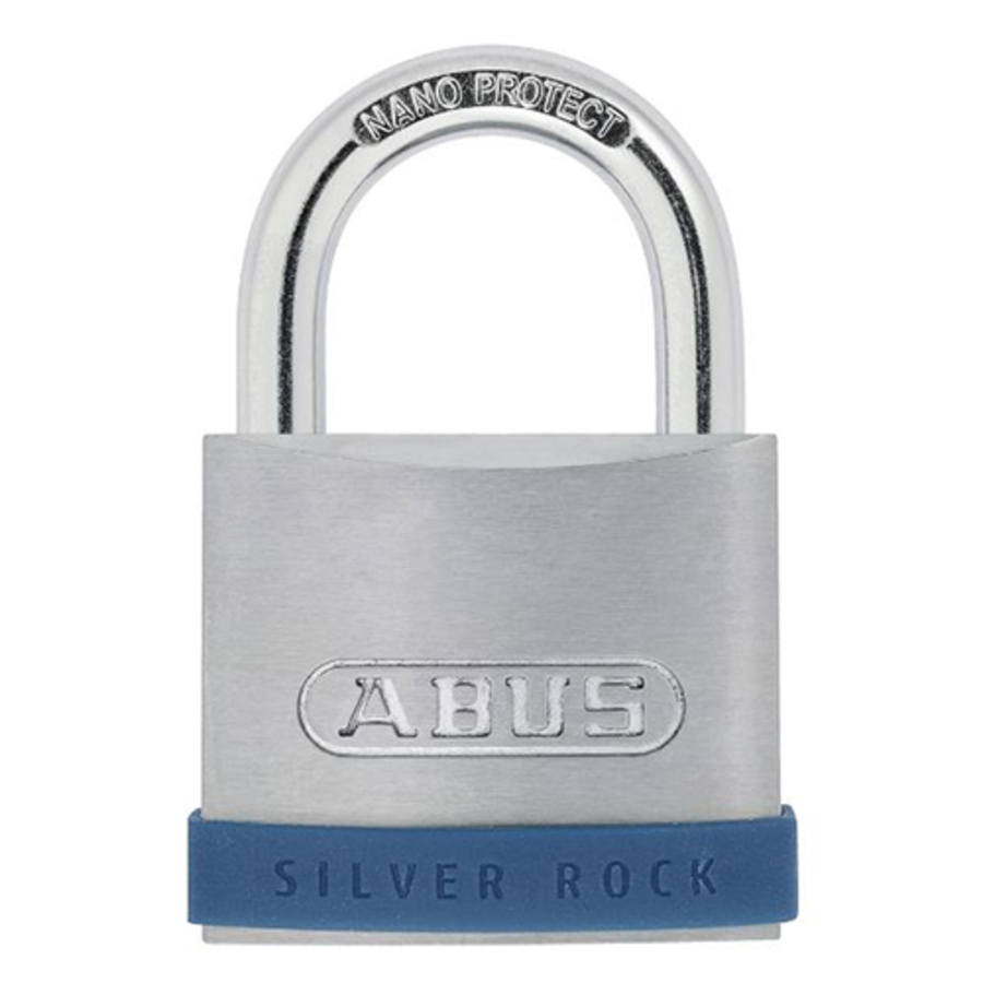5/50HB25 Silver Rock padlock, Keyed Differently, Silver