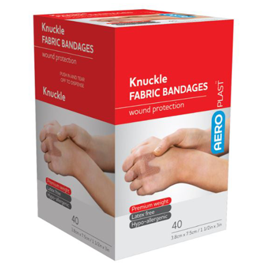 AeroPlast Fabric Knuckle Bandages, AFP350