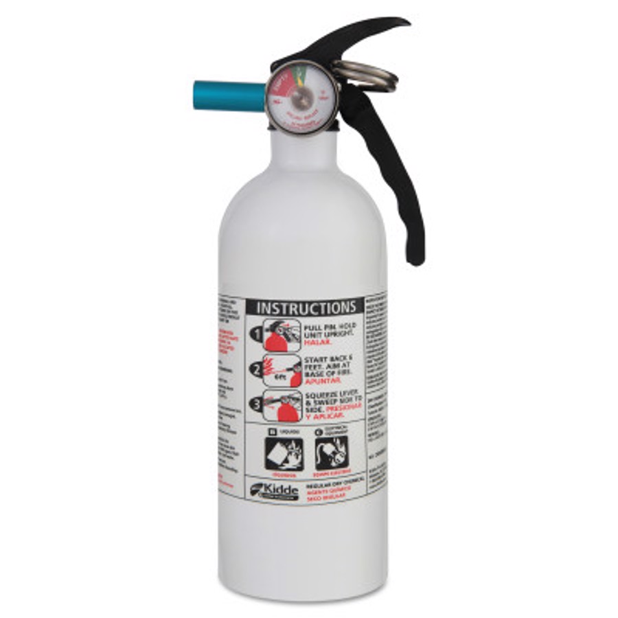 Automobile Fire Extinguisher, 21006287MTL, 2 lb, Class B & C