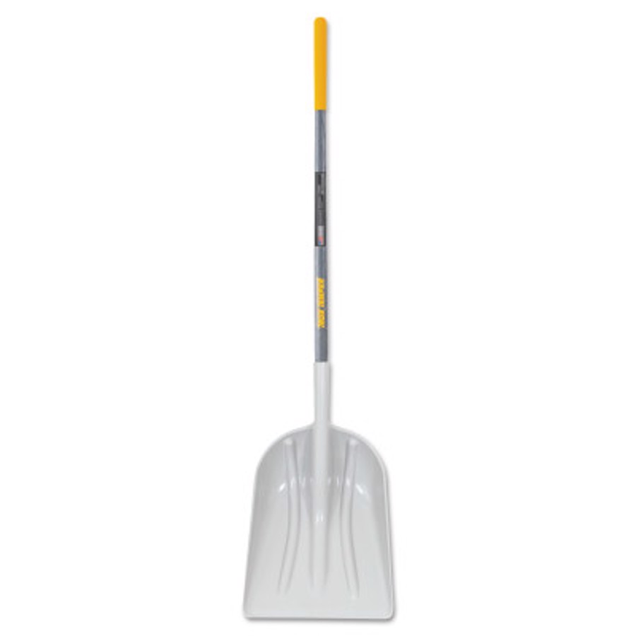 Grain Hog Scoop, 17 3/4 in X 14 1/4 in  Blade, 48 in White Ash Straight Handle