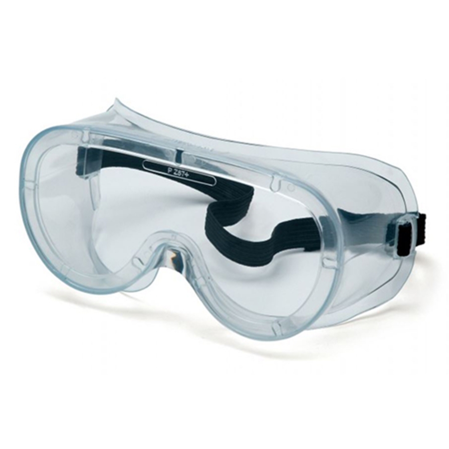 Safety Goggles, G200T, Clear H2X Lens, Clear Frame, Anti-Fog Coating