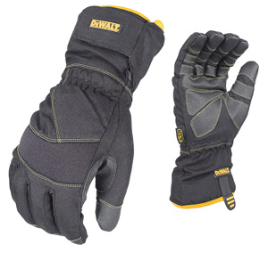 Dewalt Nylon Extreme Condition Insulated Gloves, DPG750, Black
