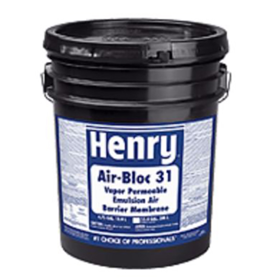 Air Bloc 31MR Vapor Permeable Air & Water Barrier Membrane, HE031093, Gray, 55 Gal