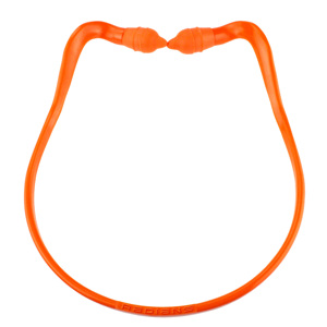 Rad-Band 2 Reusable Earplug Band, RB2100, Orange, Banded, 25 dB