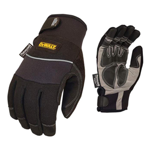Harsh Condition Insulated Work Gloves, DPG755, Black/Gray