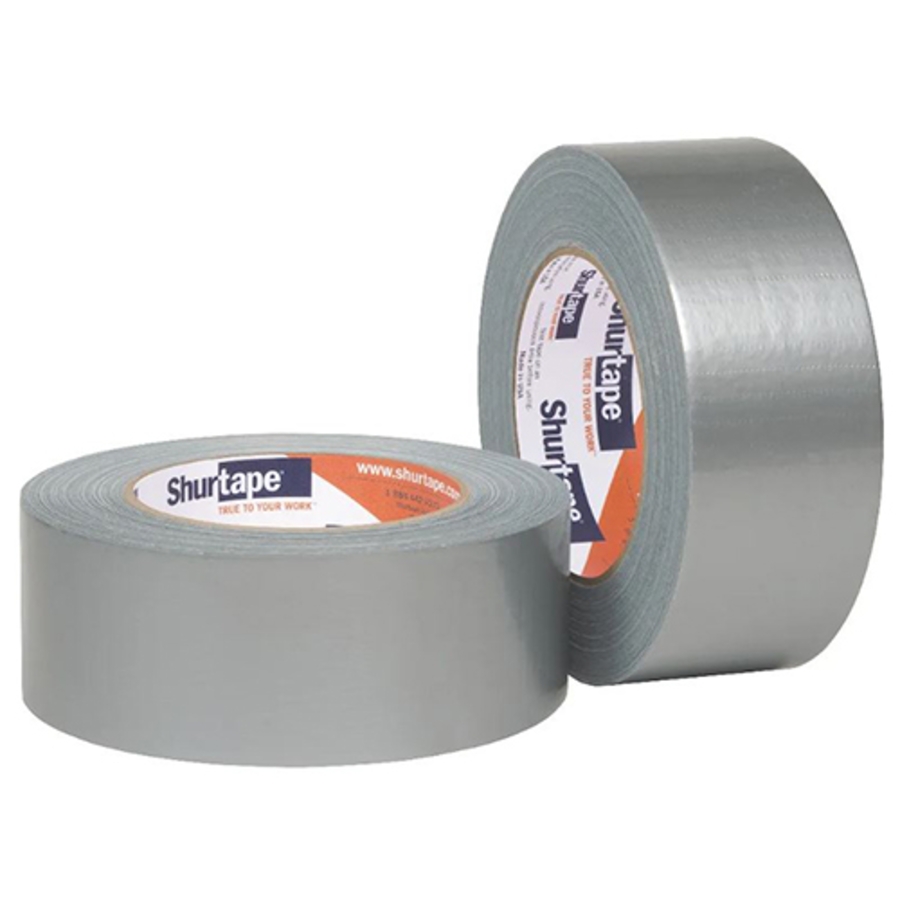 PC 006 Economy Grade Co-Extruded Cloth Duct Tape, Silver