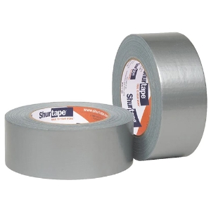 PC 006 Economy Grade Co-Extruded Cloth Duct Tape, 171376, Labeled, Silver, 1.89" X 58 yd X 6 mil