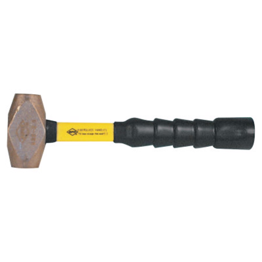 Brass Sledge Hammers, 2 1/2 lb, SG Grip Handle