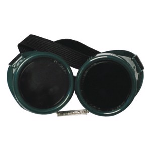 Cup Goggles, 901-WG-50C, Green IR/UV 5.0 Lens, Green Frame
