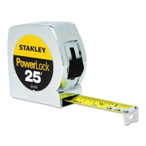 PowerLock Tape Measure, 33-425, 1" x 25'
