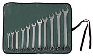 11 Piece Combination Wrench Sets, Points, Inch