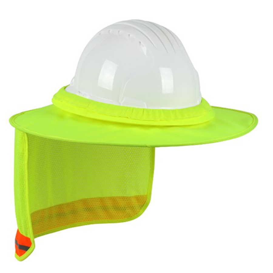 EZ-Cool Full Brim Hard Hat Visor w/Neck Shade, 396-850