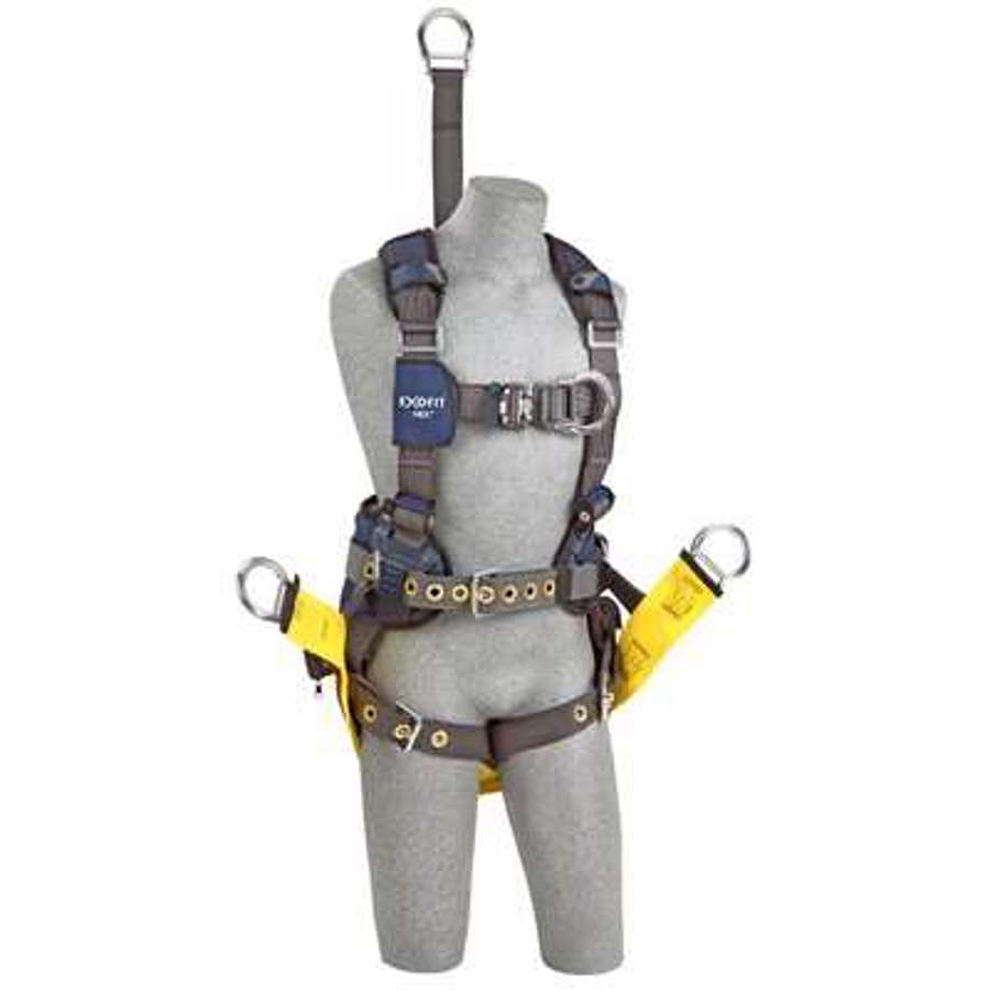 ExoFit NEX Oil & Gas Positioning/Climbing Harness, Gray