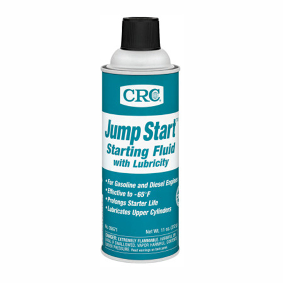 Jump Start Starting Fluid with Lubricity, Net 11 oz